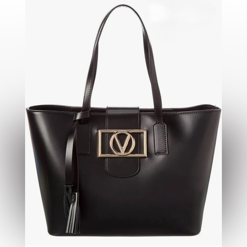 NWT  Valentino by Mario Valentino Delphine Super V Tote With Dust Bag